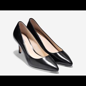 Classic Black Leather Pumps